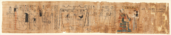 Papyrus Pages from the Book of the Dead