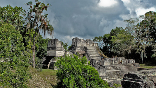 Central acropolis at Tikal