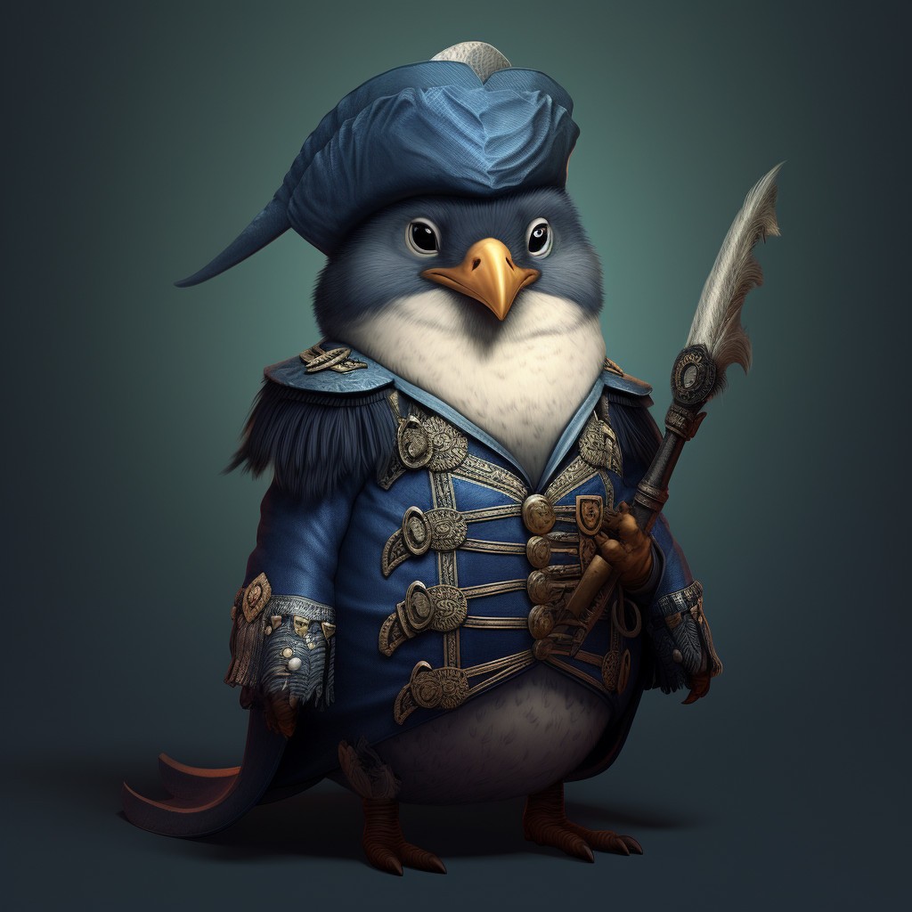 Fobus the Luckless, properly attired. Image Credit: MidJourney and K. Kris Hirst